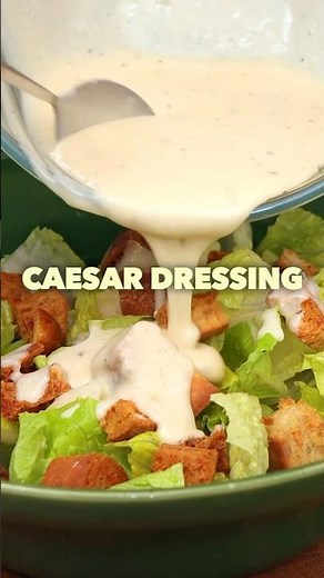 How I make Caesar Dressing