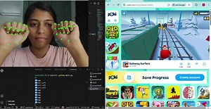 #computervision #opencv #mediapipe #pythonprojects #gesturecontrol #selflearning #engineeringjourney #learningbydoing | Subiksha Panneerselvam | 12 comments