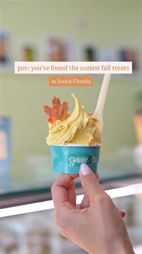 Pumpkin lovers, stop scrolling! 🎃 Our fall menu is out and features the coziest treats in South Florida: 🍦 Pumpkin Spice Gelato 🥧 Pumpkin Cheesecake ☕️ Pumpkin Spice Latte 🍫 Halloween Gelato Popsicles Find us in Naples, Fort Lauderdale, Delray Beach and Jupiter — and treat yourself this season. 🍂 #italiangelato #fallseason #falldesserts #pumpkinspice #pumpkinseason🎃 #pumpkingelato #pumpkinspicelatte #halloweentheme #southfloridafood | Gelato&Co. Florida
