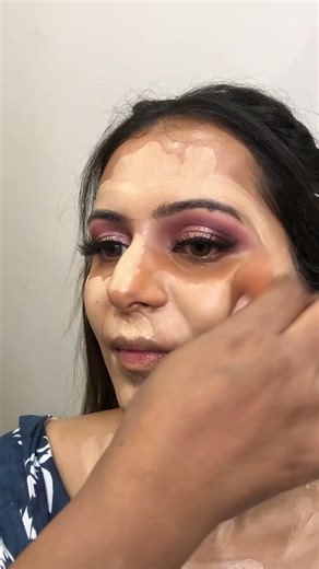 Real bride makeup tutorial, Engagement bride, step by step makeup tutorial