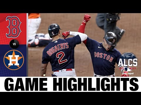 Red Sox vs. Astros ALCS Game 2 Highlights (10/16/21) | MLB Highlights