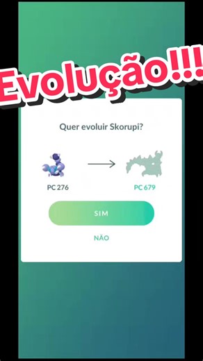Evolução do Skorupi para Drapion no Pokémon