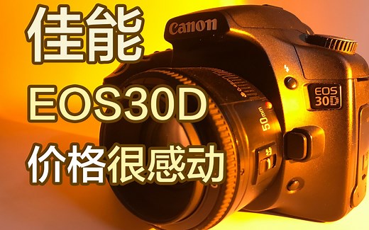 【单反】佳能EOS 30D数码单反CANON感动常在佳能中端机器体验