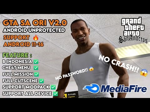 🔥GAMPANG BANGET!! GTA SA ANDROID 11–16 LANGSUNG JALAN 😱 (NO CRASH + FULL MISI)