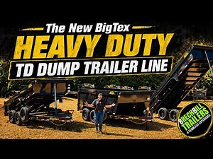 The New Big Tex TD Dump Trailer Line | Heavy-Duty 14TD & 16TD Overview