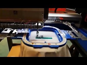 CNC Embroidery Machine - Robotic T-Shirt Printer