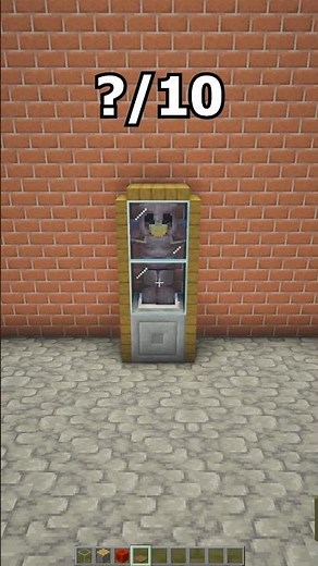 Minecraft Armor Display ⚔️ #shorts