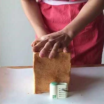 食パンの厚さを均一に切る方法1/2 | How to cut bread | cotta-コッタ