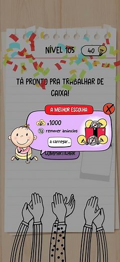 BRAIN TEST NÍVEL 105 EM PORTUGUÊS