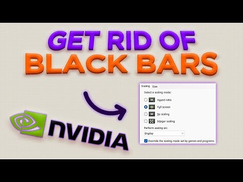 How to Remove Black Bars on NVIDIA (Custom/Stretched Resolution)
