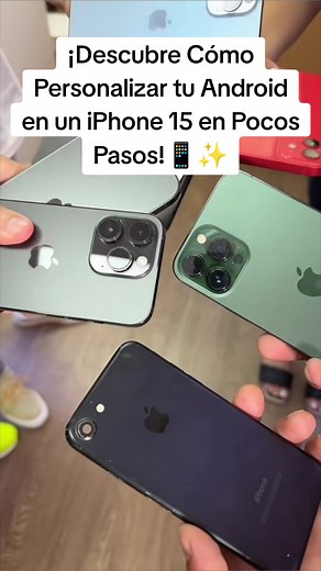 Personaliza tu Android como un iPhone 15 fácil y rápido