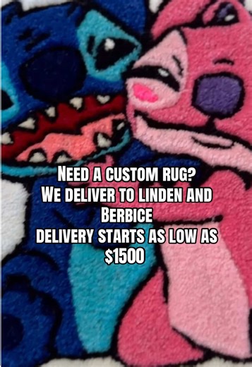 Check out @RAAD’s Custom Rugs ♥️ your favourite delivery service is here to serve 🫡💕#highwaydelivery #linden #berbice
