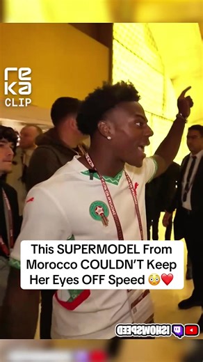 This SUPERMODEL From Morocco COULDN’T Keep Her Eyes OFF Speed 😳❤️ #ishowspeed #viral #ishowspeedafrica #speedinmorocco #fyp
