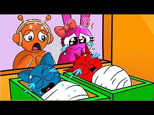Oren took Pink to give birth - Sprunki cartoon collection