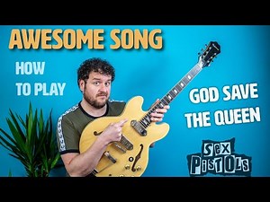 How To Play - God Save The Queen - Sex Pistols Guitar Lesson - Queen Jubilee - Pistol FX - Disney