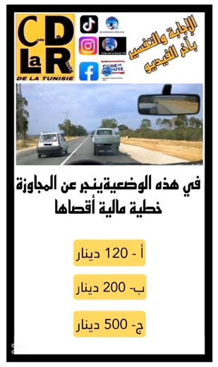 المخالفات والعقوبات 🚘🇹🇳 #CapCut #fyou #fyp #explore #codedelaroute #tunisia🇹🇳 #تونس #permisdeconduire #permisinternational #رخصة_السياقة #رخصة_قيادة #capcut_edit @CODE DE LA ROUTE_MAYARO