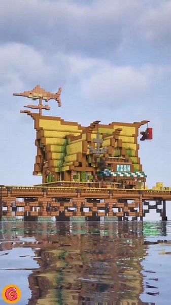 I Built The Perfect Fish Market In Minecraft | Codfather's Market