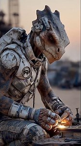 Alien Grok 👽 Mysterious Desert Journey 🏜️ | Viral Cinematic AI Short