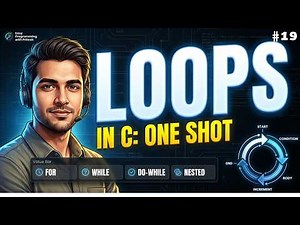 C Programming Loops One Shot Complete Tutorial