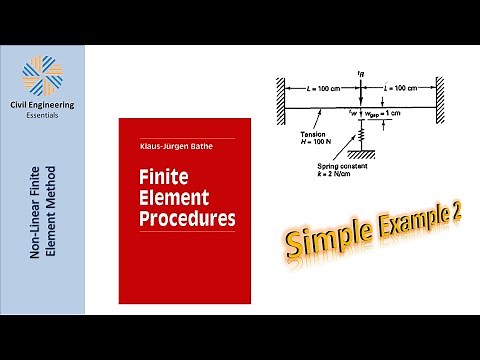 Non-Linear Finite Element Method | Part 3: Simple Example 2