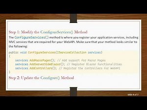 How to Configure Blazor Server to Host WebAPI