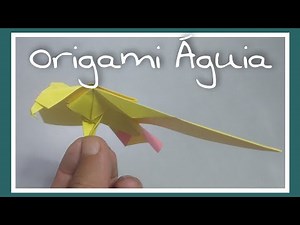 Origami Águia 🦅🦅 Tutorial (‪@MaisArtesOrigami‬ )
