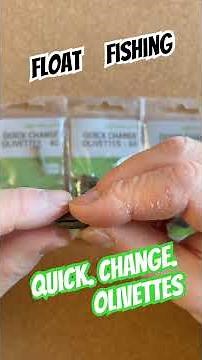 Float Fishing? Try these Quick Change Olivettes from Korum #floatfishing #korum #theconstantangler