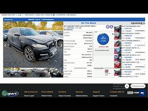Live Copart UK Car Auction | Real Bidding & Final Prices