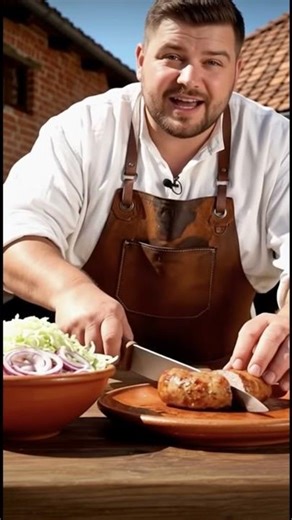 Village Farm CourtyardGerman Bratwurst with Cabbage SaladRustic, Honest Flavours | DailyBiteWithTBJ