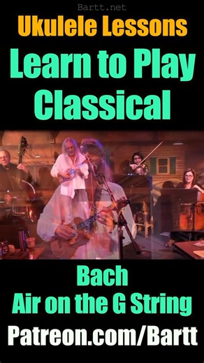 LEARN Bach on Ukulele