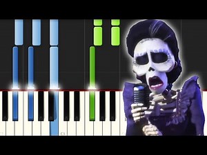 Llorona / Coco / Piano Tutorial