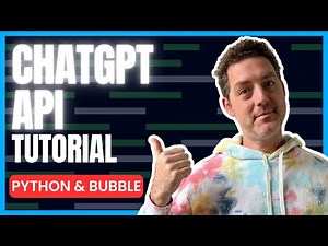 Build a Chatbot in 15 minutes (Python & Bubble.io no code)