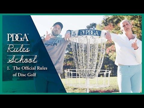 Disc Golf Rules School - Episode 1: The Official Rules of Disc Golf
