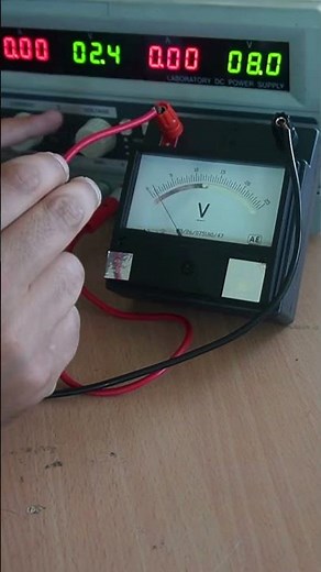 Ammeter vs Voltmeter vs wattmeter experiment #current #wattmeter #voltmeter #analog #experiment