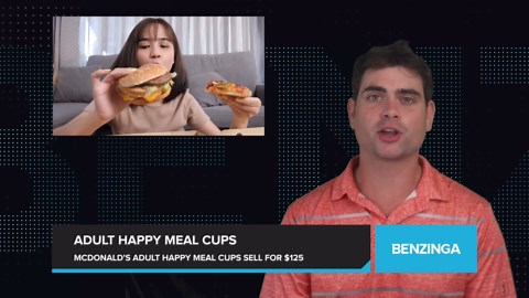 McDonald's Adult Happy Meals Spark Collector Frenzy. Nostalgic Cups Being Sold on eBay for Up To $125