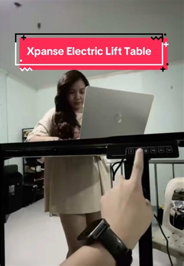 Electric lift table *COMPUTER TABLE *STUDY TABLE *GAMING TABLE #electricturntable #table #va #workfromhome #foryoupage