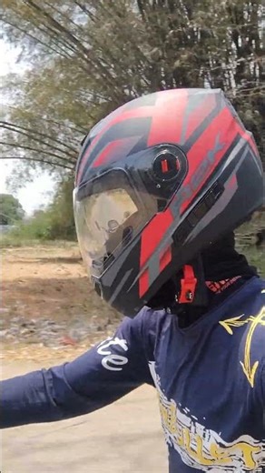 Steelbird SBA-1 R2K Double Visor Full Face Graphics Helmet, Inner Silver Sun Shield and Outer Clear