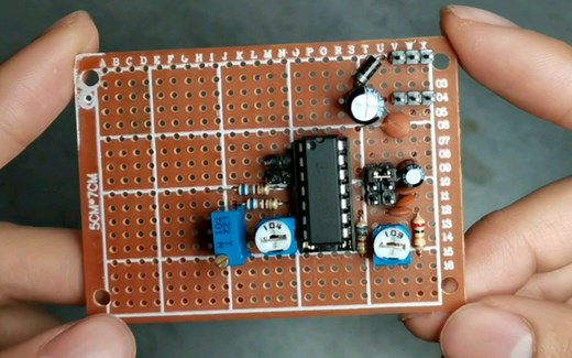 ICL8038波形发生器，频率0.07Hz-500kHz可调[附原理图]