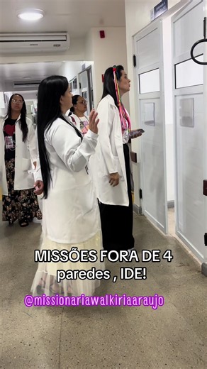 Missões fora de 4 paredes: IDE! missãoaria Walkiria Araújo