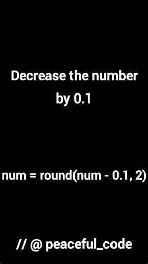 What if Numbers Had Decimals? 😳 Python Trick