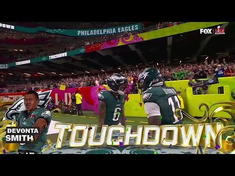 Super Bowl LIX Jalen Hurts Dagger to DeVonta Smith Heard Around the World