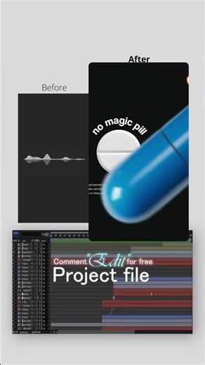 Comment "Edit" for free Project File #aftereffects #projectfile #videoediting