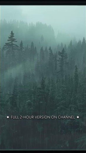 Thundery rain day | Fake Window Projector #rain