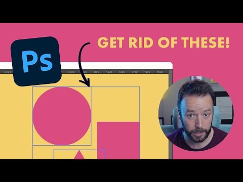 How to remove those annoying blue borders from Photoshop