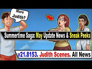 Summertime Saga: Latest v21.8153 News || Judith Scenes || New Character