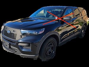 2020+ Ford Police Interceptor Utility SPOTLIGHT REMOVAL (2020+ Ford Explorer A-Pillar Disassembly)