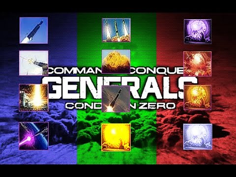 C&C Generals : Condition Zero - All Superweapons Showcase