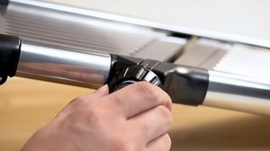 Adjustable Mandoline Slicer for Vegetables, Fruits, Stainless Steel with Cut-Resistant Gloves, Black/Silver