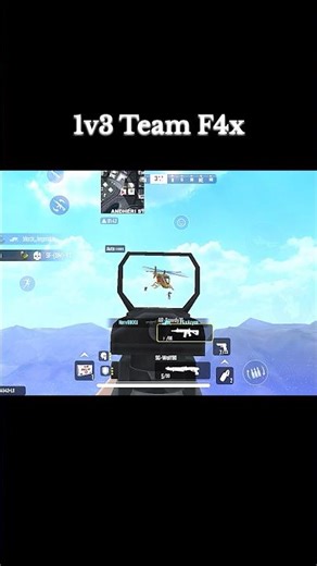 1v3 TEAM F4x 💀 | #scarfall #shorts #viral