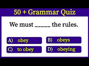 Can You Score 60/60? 🤔 | Ultimate English Grammar Quiz | English MCQs Challenge